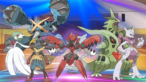 what games are mega evolutions in